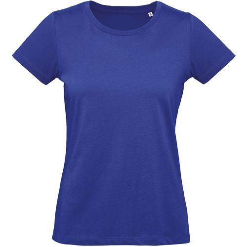 Achat T-shirt bio femme Inspire Plus - bleu cobalt