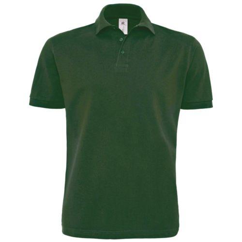 Achat POLO HOMME HEAVYMILL - vert bouteille