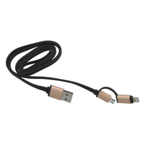 Achat CABLE USB 3 EN 1 - noir