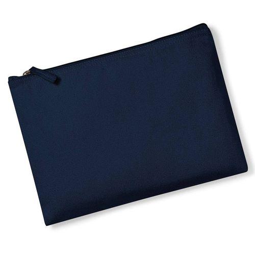 Achat Mini pochette organique - bleu marine classique