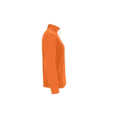 Achat Veste polaire zippée femme - orange citrouille