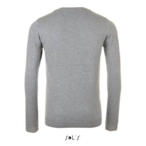 Achat PULL COL V HOMME GLORY MEN - gris chiné