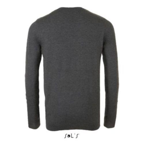 Achat PULL COL V HOMME GLORY MEN - anthracite chiné
