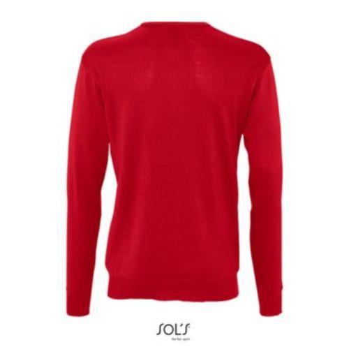 Achat PULL COL V HOMME GALAXY MEN - rouge