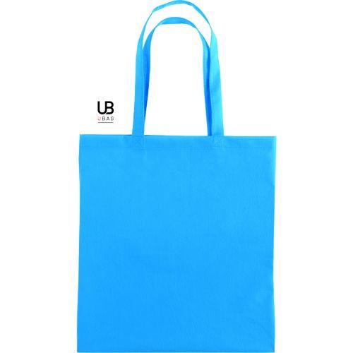 Achat Sac Shopping beige - turquoise