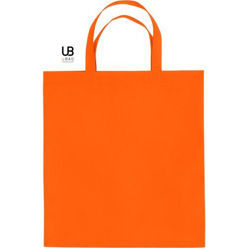 Achat Sac Shopping blanc - orange