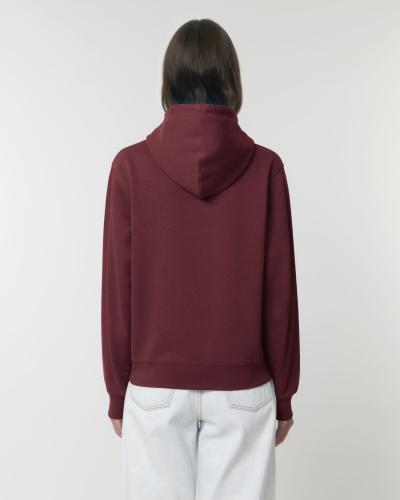 Achat Archer - Le sweatshirt à capuche unisexe medium fit en terry - Burgundy