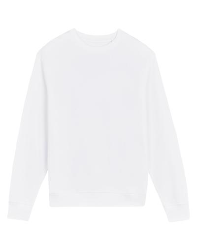 Achat Matcher - Le sweatshirt col rond unisexe medium fit en terry - White