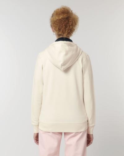 Achat Connector - Le sweat-shirt zippé capuche unisexe  - Natural Raw