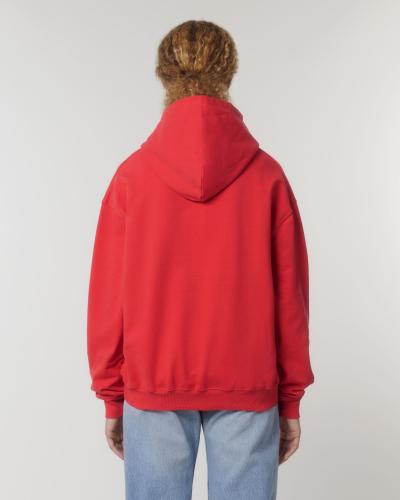 Achat Cooper Dry - Sweatshirt à capuche unisexe, coupe boxy et sec au toucher - Deck Chair Red