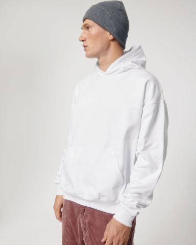 Achat Cooper Dry - Sweatshirt à capuche unisexe, coupe boxy et sec au toucher - White
