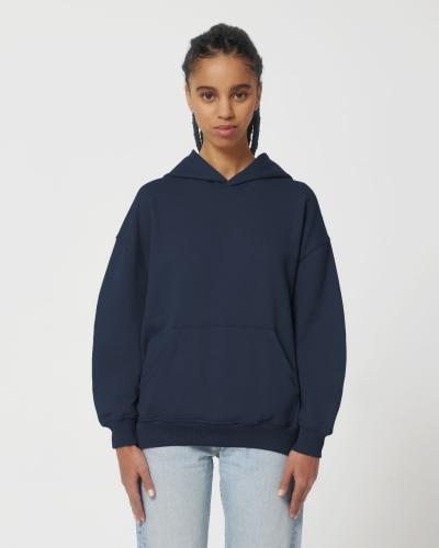 Achat Cooper Dry - Sweatshirt à capuche unisexe, coupe boxy et sec au toucher - French Navy