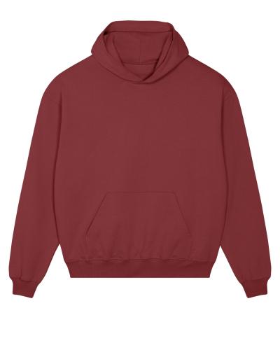 Achat Cooper Dry - Sweatshirt à capuche unisexe, coupe boxy et sec au toucher - Red Earth