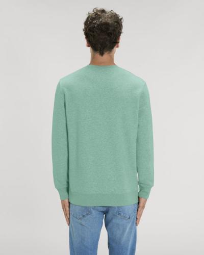 Achat Changer - Le sweat-shirt col rond iconique unisexe - Mid Heather Green