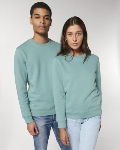 Achat Changer - Le sweat-shirt col rond iconique unisexe - Teal Monstera