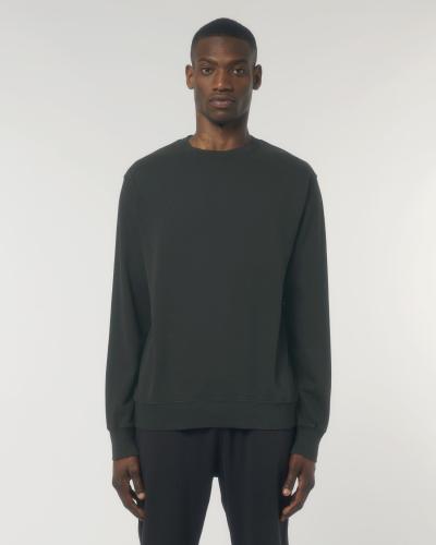 Achat Matcher Vintage - Le sweatshirt col rond unisexe medium fit en terry effet délavé  - G. Dyed Black Rock