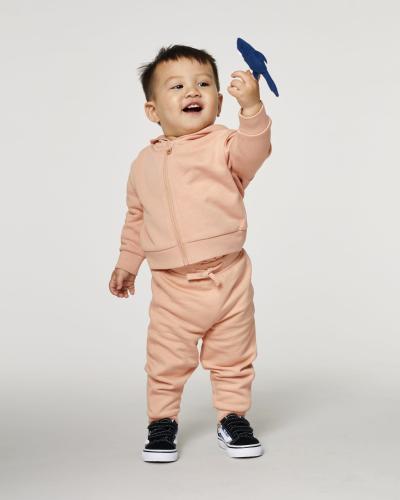 Achat Baby Connector - Le sweatshirt zippé à capuche  pour bébé - Fraiche Peche
