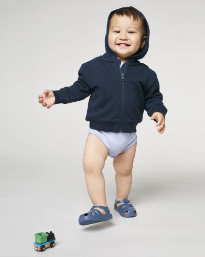 Achat Baby Connector - Le sweatshirt zippé à capuche  pour bébé - French Navy