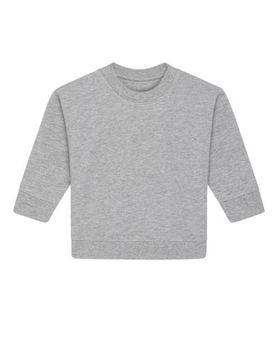 Achat Baby Changer - Le sweat-shirt à col rond Iconic pour bébé - Heather Grey