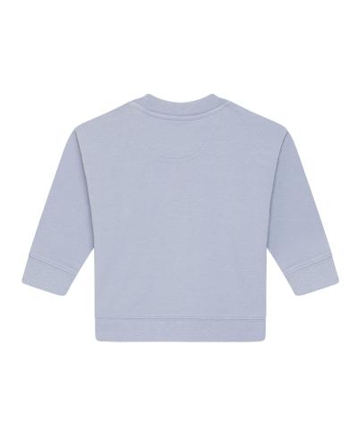 Achat Baby Changer - Le sweat-shirt à col rond Iconic pour bébé - Serene Blue