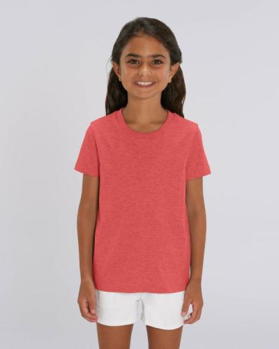 Achat Mini Creator - Le T-shirt iconique enfant - Mid Heather Red