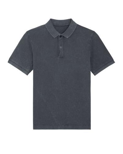 Achat Prepster Vintage - Le polo unisexe vintage - G. Dyed Aged India Ink Grey