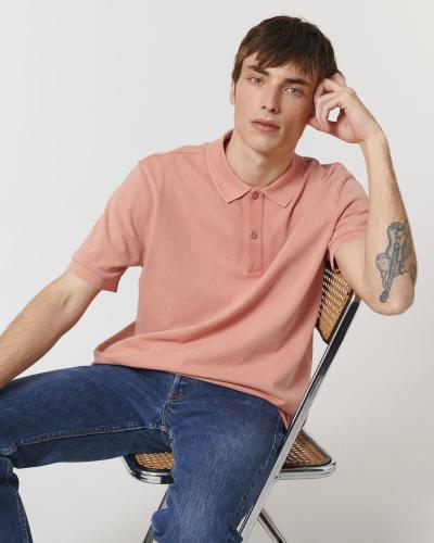 Achat Prepster Vintage - Le polo unisexe vintage - G. Dyed Aged Rose Clay