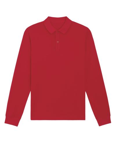 Achat Prepster Long Sleeve - Le polo unisexe à manches longues - Red