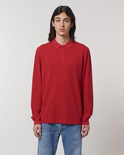 Achat Prepster Long Sleeve - Le polo unisexe à manches longues - Red