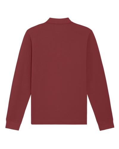 Achat Prepster Long Sleeve - Le polo unisexe à manches longues - Red Earth