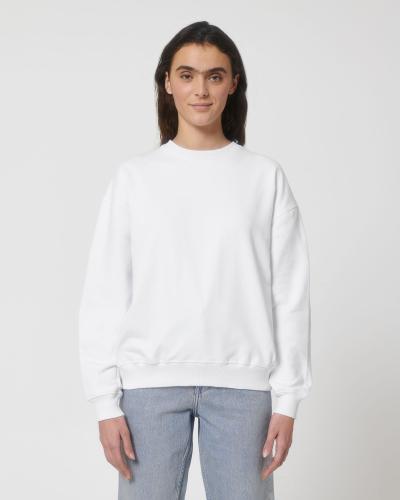 Achat Ledger Dry - Sweatshirt unisexe à col rond, boxy et sec au toucher - White