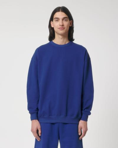 Achat Ledger Dry - Sweatshirt unisexe à col rond, boxy et sec au toucher - Worker Blue