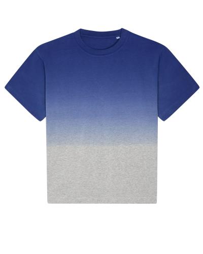 Achat Fuser Dip Dye - Le t-shirt unisexe décontracté dip dye - Dip Dye Worker Blue/Heather Grey