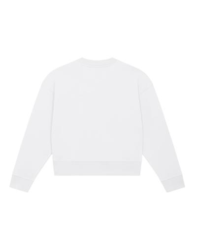 Achat Stella Cropster - Le sweat-shirt crop à col rond pour femme - White
