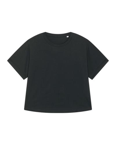 Achat Stella Collider - Le t-shirt à manches retroussées pour femme - Black