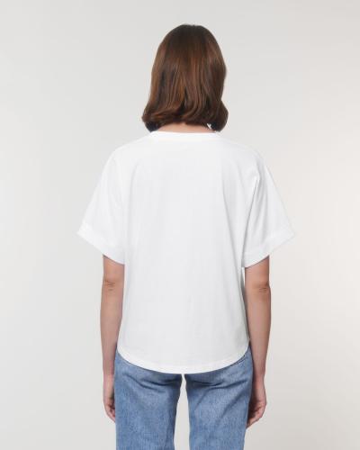 Achat Stella Collider - Le t-shirt à manches retroussées pour femme - White