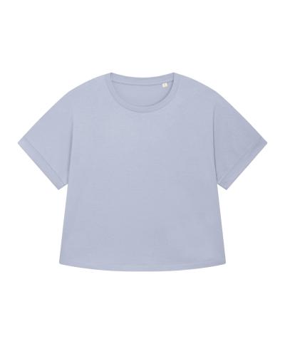 Achat Stella Collider - Le t-shirt à manches retroussées pour femme - Serene Blue