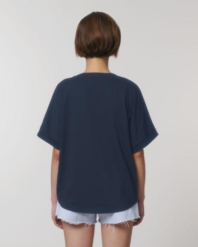 Achat Stella Collider - Le t-shirt à manches retroussées pour femme - French Navy
