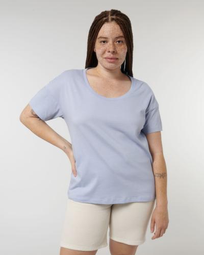 Achat Stella Chiller - Le T-shirt loose col rond femme - Serene Blue