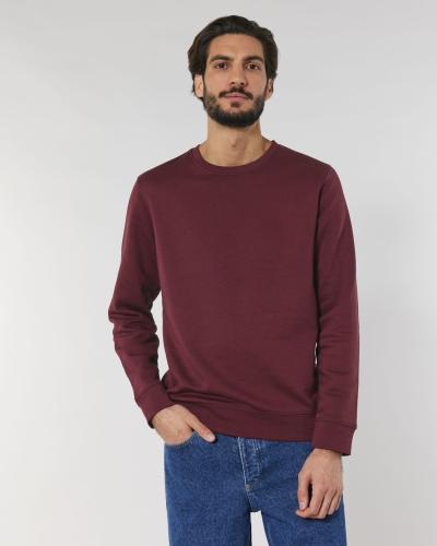 Achat Roller - L’indispensable sweat-shirt unisexe à col rond - Burgundy