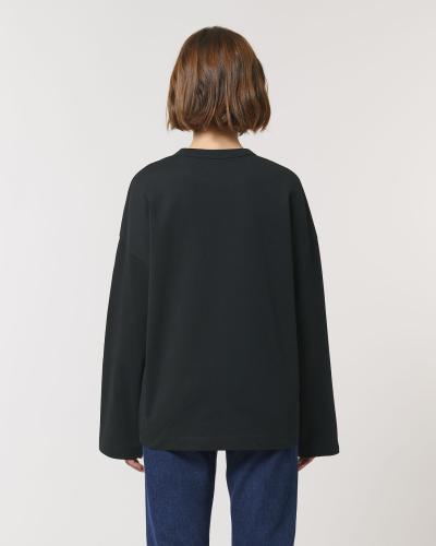 Achat Triber - Le T-shirt à manches longues unisexe oversize - Black