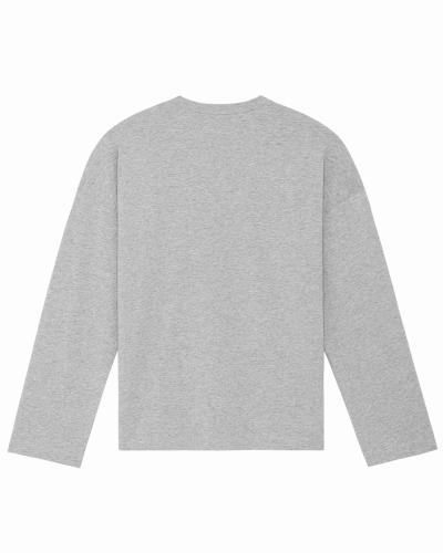 Achat Triber - Le T-shirt à manches longues unisexe oversize - Heather Grey