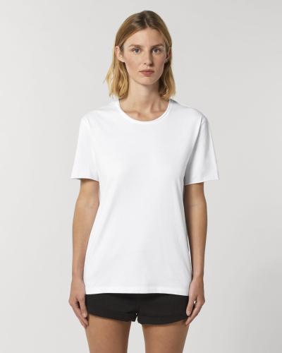Achat Imaginer - Le t-shirt unisexe à bords francs - White