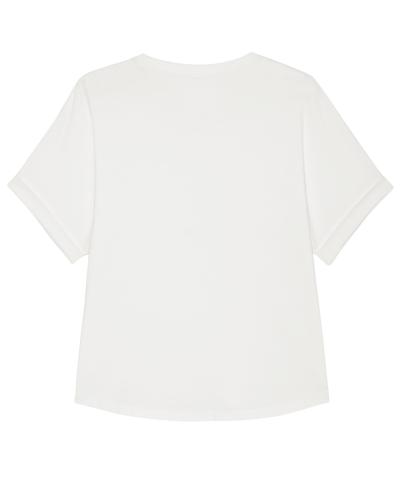 Achat Stella Collider Vintage - Le t-shirt délavé à manches retroussées - Garment Dyed White