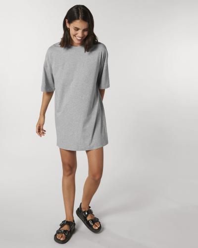 Achat Stella Twister - La robe t-shirt ample - Heather Grey