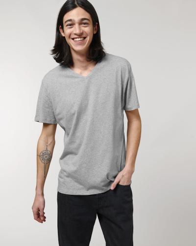 Achat Stanley Presenter - Le T-shirt col V homme - Heather Grey