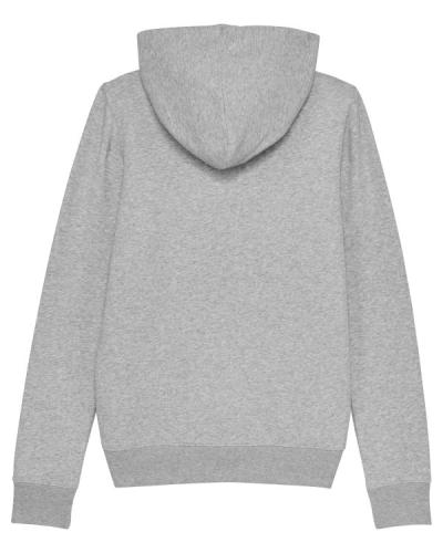 Achat Stella Editor - Le sweat-shirt zippé capuche iconique femme - Heather Grey