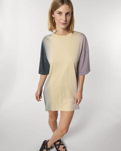 Achat Stella Twister Dip Dye - La robe t-shirt ample dip dye - Dip Dye Lilac Petal/Barley