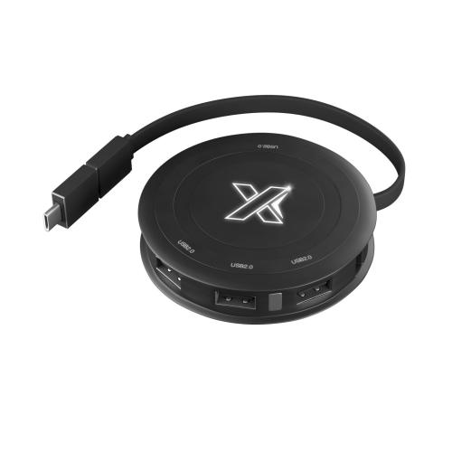 Achat chargeur induction 4 hub USB 2.0 - Import - noir