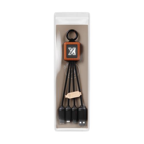 Achat câble easy-to-use en bois FSC - Import - noir